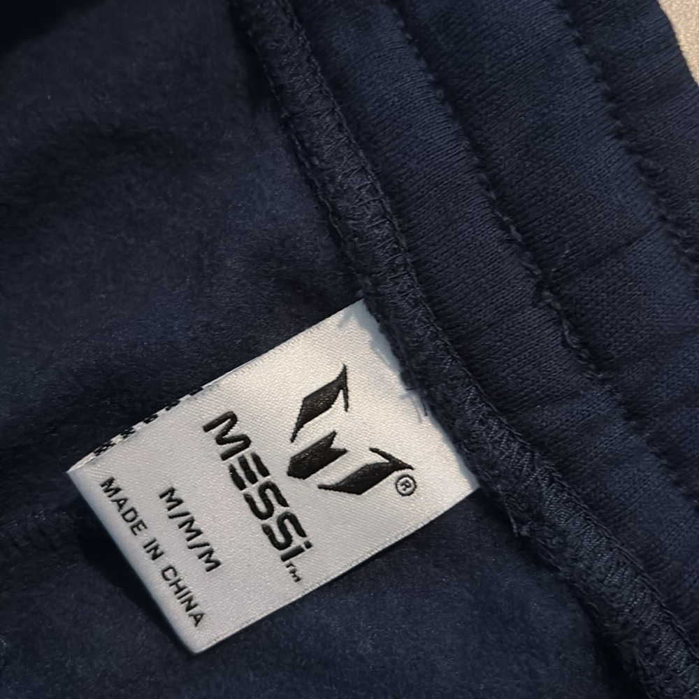 NWT men’s messi soccer sweat shorts medium 1071 - Picture 6 of 7